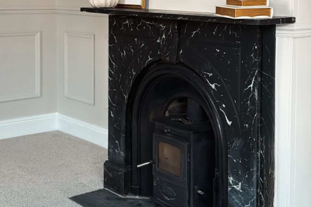 Project Clevland Fireplace